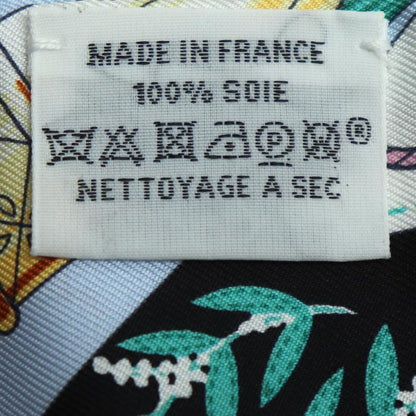 HERMES エルメス ツイリー クリケティス スカーフ ブラック マルチカラー 061574S レディース【中古】【美品】