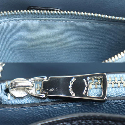 COACH コーチ タウンバケット ハンドバッグ ネイビー 91379 レディース【中古】