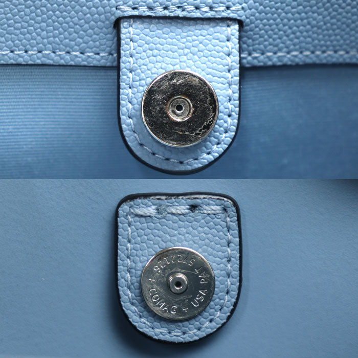 COACH コーチ タウンバケット ハンドバッグ ネイビー 91379 レディース【中古】