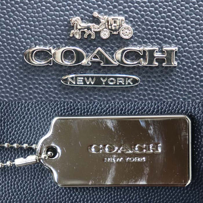 COACH コーチ タウンバケット ハンドバッグ ネイビー 91379 レディース【中古】