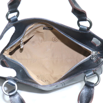 CARTIER カルティエ マルチェロ ドゥ カルティエSM ハンドバッグ ブラック L1000833 レディース【中古】