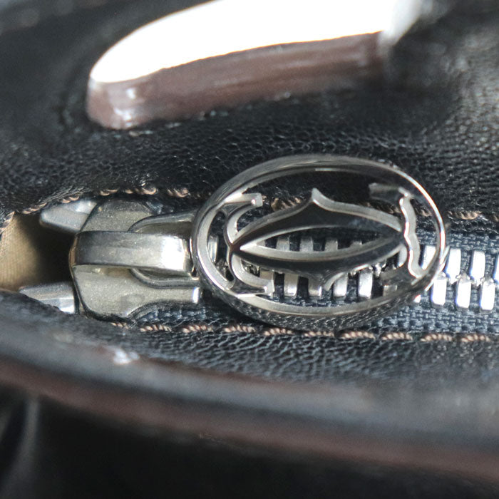 CARTIER カルティエ マルチェロ ドゥ カルティエSM ハンドバッグ ブラック L1000833 レディース【中古】