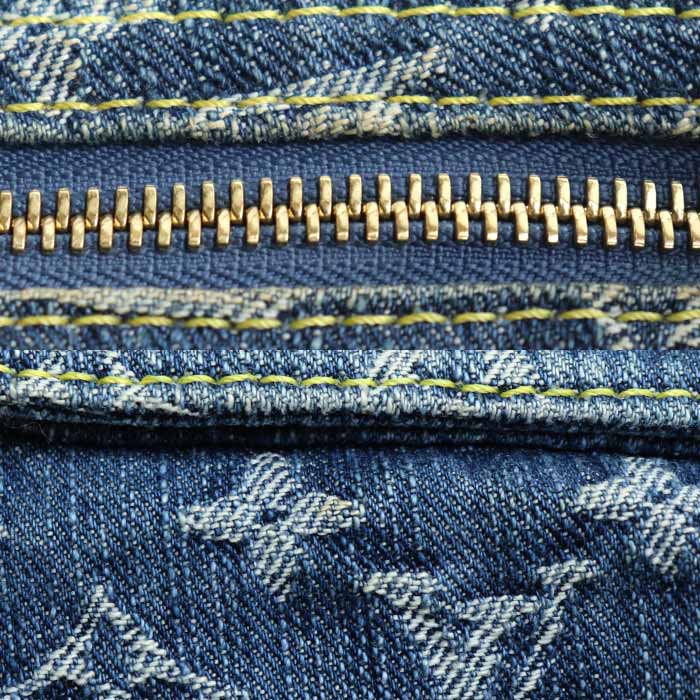 LOUIS VUITTON ルイ・ヴィトン バギー PM ショルダーバッグ モノグラムデニム M95049 TH0037/TH0098 レディース【中古】