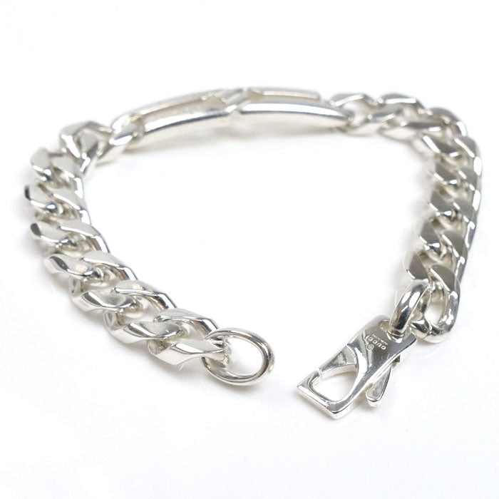 GUCCI グッチ シルバー925 インフィニティノット ブレスレット 23.4g 17cm レディース【中古】