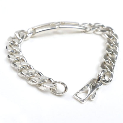 GUCCI グッチ シルバー925 インフィニティノット ブレスレット 23.4g 17cm レディース【中古】