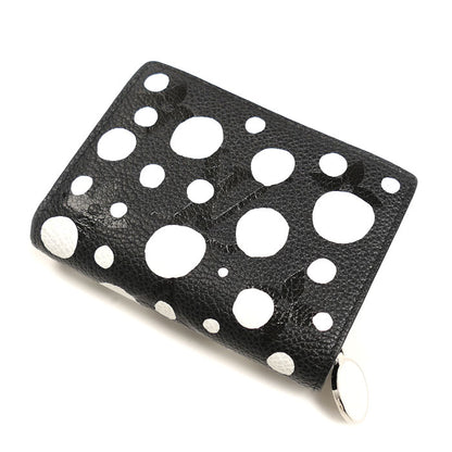 LOUIS VUITTON ルイ・ヴィトン LV×YK ポルトフォイユ クレア 二つ折り財布 モノグラムアンプラント ノワール/ブロン M81907 ICチップ レディース【中古】