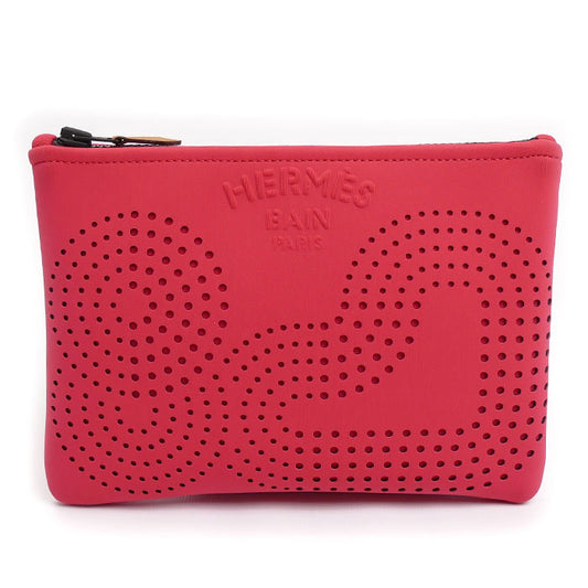 HERMES エルメス ネオバン・ゼン・オ・ソレイユPM ポーチ ローズアングリア H103636M 03 レディース【中古】