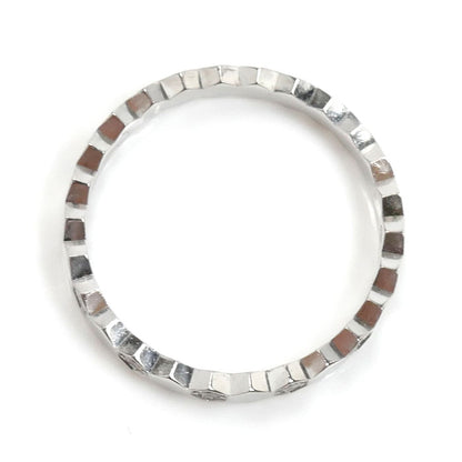Chaumet ショーメ K18WG ホワイトゴールド ビーマイラブ ハーフダイヤ リング・指輪 081890-049 ダイヤモンド 9号 49 1.7g レディース【中古】【美品】