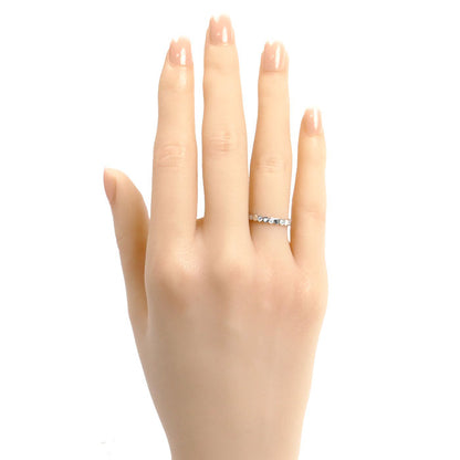 Chaumet ショーメ K18WG ホワイトゴールド ビーマイラブ ハーフダイヤ リング・指輪 081890-049 ダイヤモンド 9号 49 1.7g レディース【中古】【美品】