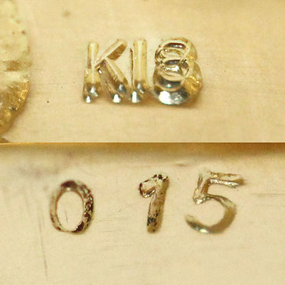 K18YG イエローゴールド リング・指輪 ダイヤモンド0.15ct 19.5号 9.5g メンズ【中古】