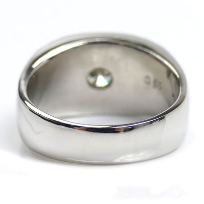 Pt900プラチナ リング・指輪 ダイヤモンド0.55ct 21号 26.5g メンズ【中古】