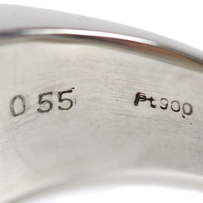 Pt900プラチナ リング・指輪 ダイヤモンド0.55ct 21号 26.5g メンズ【中古】