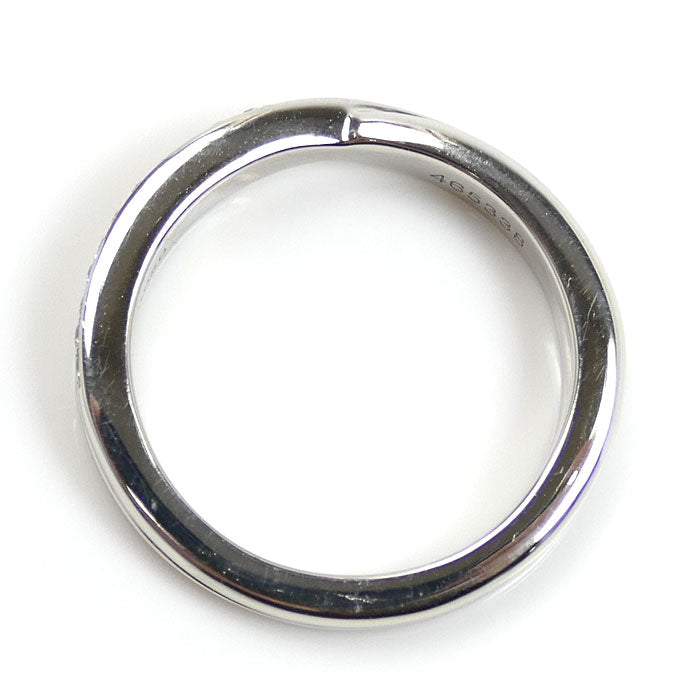 HARRY WINSTON ハリーウィンストン Pt950プラチナ トリスト・ワンロウ リング・指輪 WBDPRD1RTST ダイヤモンド 6.5号 5.0g レディース【中古】