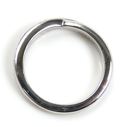 HARRY WINSTON ハリーウィンストン Pt950プラチナ トリスト・ワンロウ リング・指輪 WBDPRD1RTST ダイヤモンド 6.5号 5.0g レディース【中古】