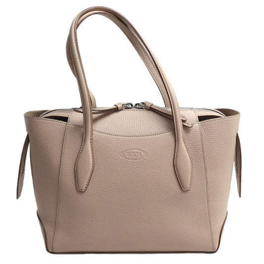TOD’S トッズ レザー ハンドバッグ ピンク XBWA0SA0200 レディース【中古】【極美品】