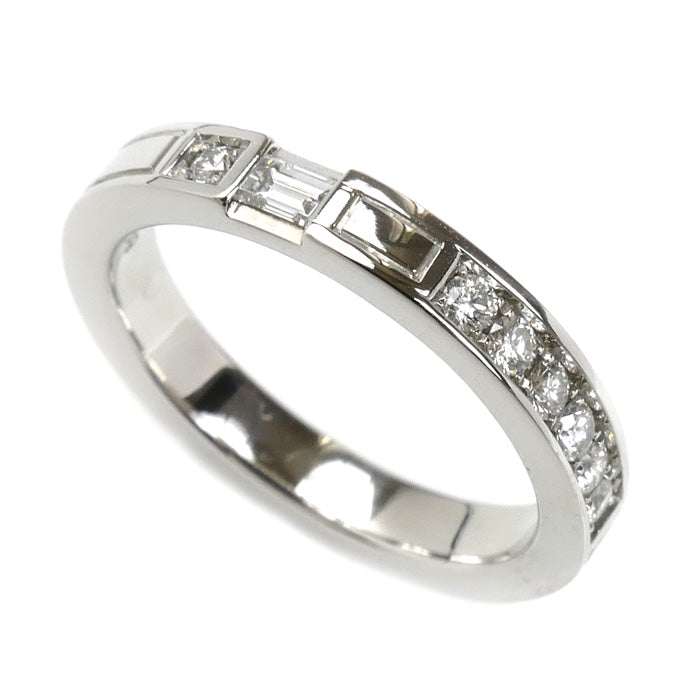 HARRY WINSTON ハリーウィンストン Pt950プラチナ トラフィックアクセント リング・指輪 WBDPACRFTRF ダイヤモンド 8.5号 5.6g レディース【中古】【美品】