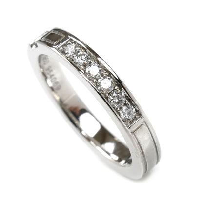 HARRY WINSTON ハリーウィンストン Pt950プラチナ トラフィックアクセント リング・指輪 WBDPACRFTRF ダイヤモンド 8.5号 5.6g レディース【中古】【美品】