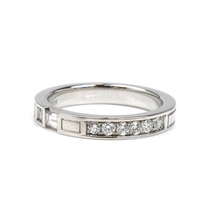 HARRY WINSTON ハリーウィンストン Pt950プラチナ トラフィックアクセント リング・指輪 WBDPACRFTRF ダイヤモンド 8.5号 5.6g レディース【中古】【美品】
