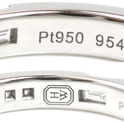 HARRY WINSTON ハリーウィンストン Pt950プラチナ トラフィックアクセント リング・指輪 WBDPACRFTRF ダイヤモンド 8.5号 5.6g レディース【中古】【美品】