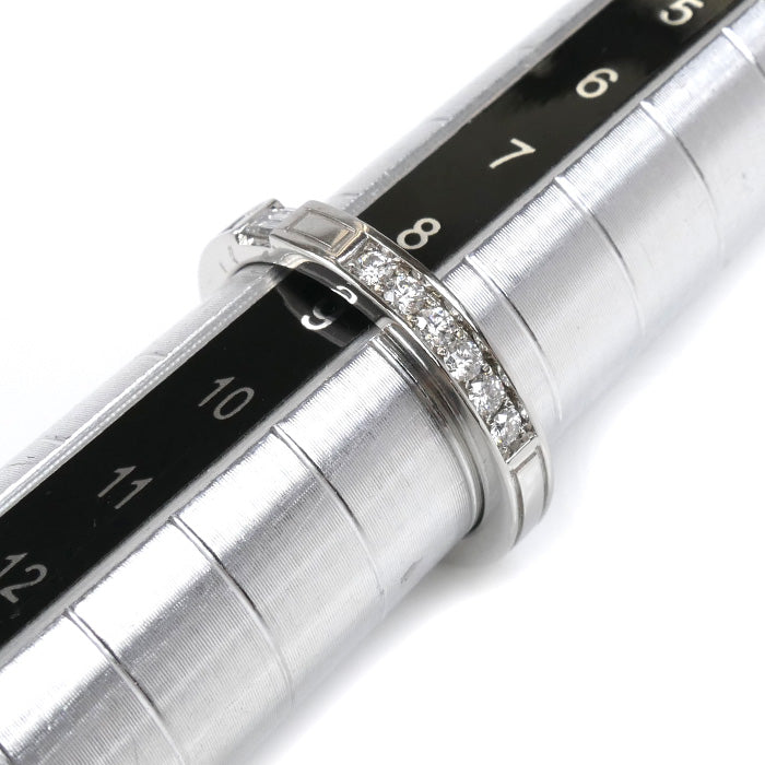 HARRY WINSTON ハリーウィンストン Pt950プラチナ トラフィックアクセント リング・指輪 WBDPACRFTRF ダイヤモンド 8.5号 5.6g レディース【中古】【美品】