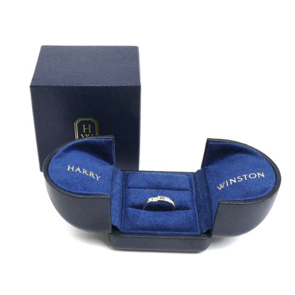HARRY WINSTON ハリーウィンストン Pt950プラチナ トラフィックアクセント リング・指輪 WBDPACRFTRF ダイヤモンド 8.5号 5.6g レディース【中古】【美品】