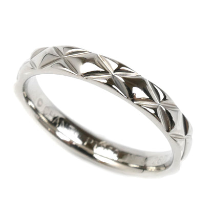 CHANEL シャネル Pt950プラチナ マトラッセ リング・指輪 16.5号 57 5.6g レディース【中古】【美品】