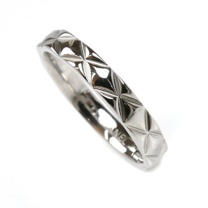 CHANEL シャネル Pt950プラチナ マトラッセ リング・指輪 16.5号 57 5.6g レディース【中古】【美品】