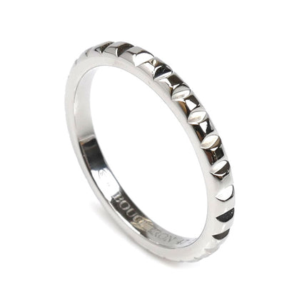 Boucheron ブシュロン Pt950プラチナ キャトル クルドパリ スモール リング・指輪 JAL0116047 7号 47 2.7g レディース【中古】【美品】