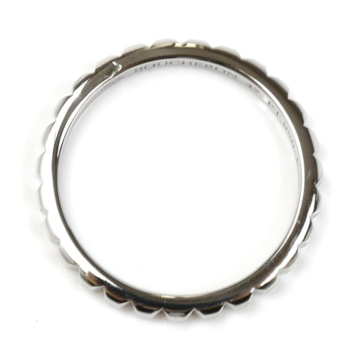 Boucheron ブシュロン Pt950プラチナ キャトル クルドパリ スモール リング・指輪 JAL0116047 7号 47 2.7g レディース【中古】【美品】