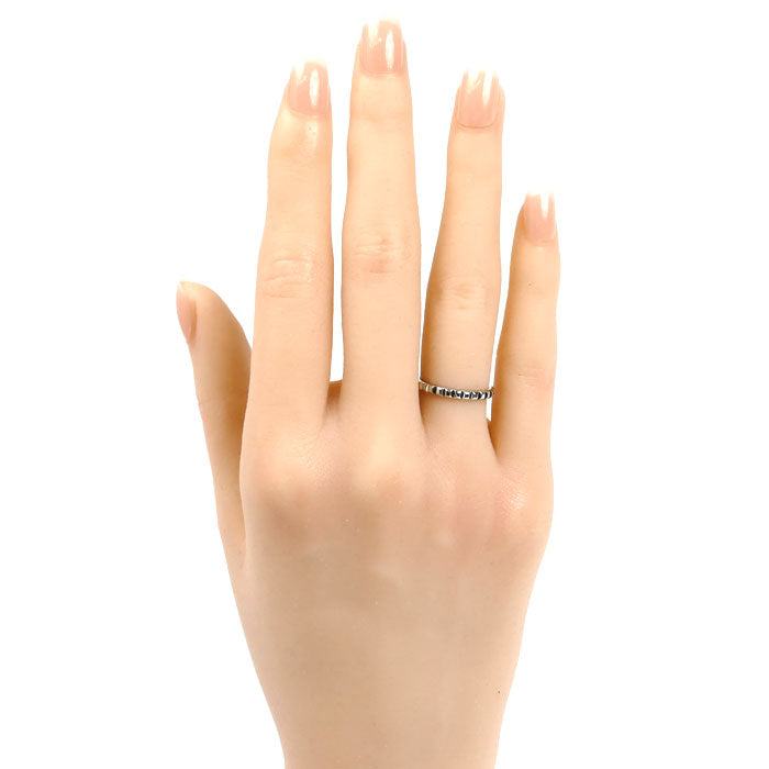 Boucheron ブシュロン Pt950プラチナ キャトル クルドパリ スモール リング・指輪 JAL0116047 7号 47 2.7g レディース【中古】【美品】