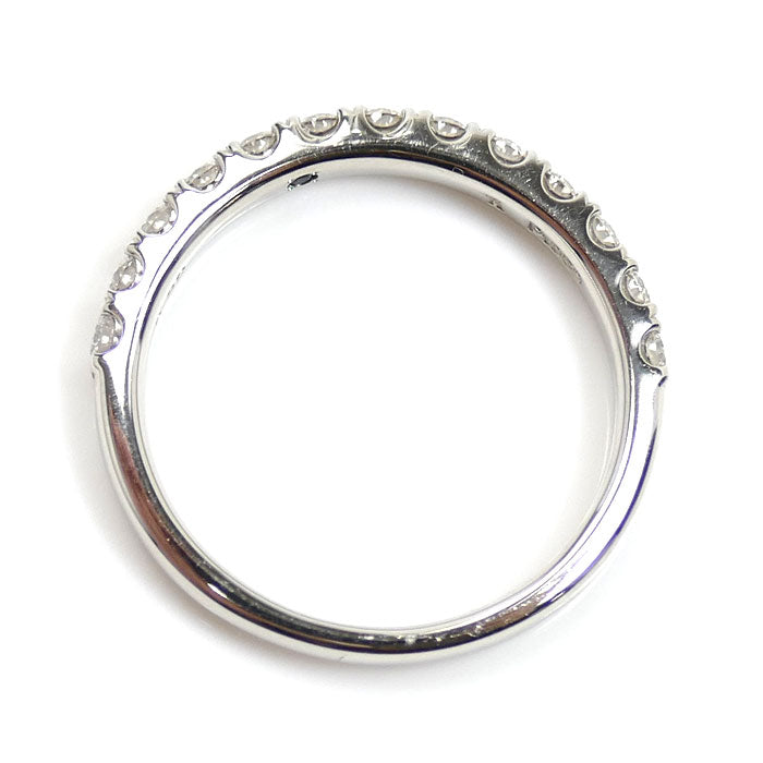 Vendome Aoyama ヴァンドーム青山 Pt950プラチナ ハーフエタニティー リング・指輪 ダイヤモンド0.32ct 8号 3.1g レディース【中古】