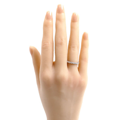 Vendome Aoyama ヴァンドーム青山 Pt950プラチナ ハーフエタニティー リング・指輪 ダイヤモンド0.32ct 8号 3.1g レディース【中古】