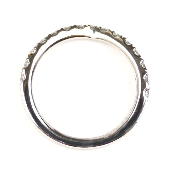 TRECENTI トレセンテ Pt950プラチナ ハーフエタニティVO1 リング・指輪 ET-SHB ダイヤモンド0.33ct 5号 2.9g Vライン レディース【中古】
