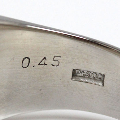 Pt900プラチナ リング・指輪 ダイヤモンド0.45ct 22号 19.3g メンズ【中古】