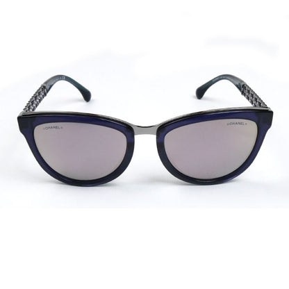 CHANEL シャネル サイドチェーン サングラス グリーン 5361-Q-A C.1576/5R 55□19 140 3N レディース【中古】