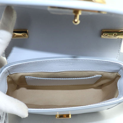Chloe クロエ シー ミニバッグ ショルダーバッグ ライトブルー CHC19US193A374E7 レディース【中古】【美品】