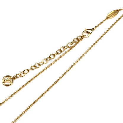 LOUIS VUITTON ルイ・ヴィトン LVロゴ GO-14 ネックレス M01729 LE5203 39～45.5cm レディース【中古】