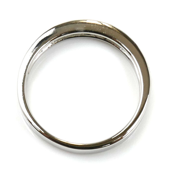 TASAKI タサキ Pt900プラチナ ハーフエタニティ 9PD リング・指輪 ダイヤモンド0.31ct 7号 3.0g レディース【中古】【美品】