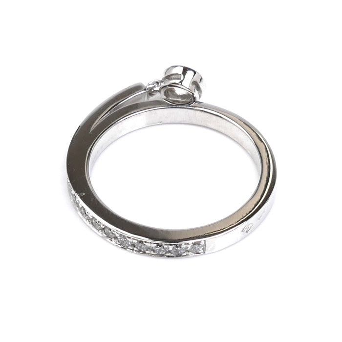 Chaumet ショーメ K18WG ホワイトゴールド フリソン リング・指輪 080605 ダイヤモンド 10.5号 51 4.0g レディース【中古】【美品】
