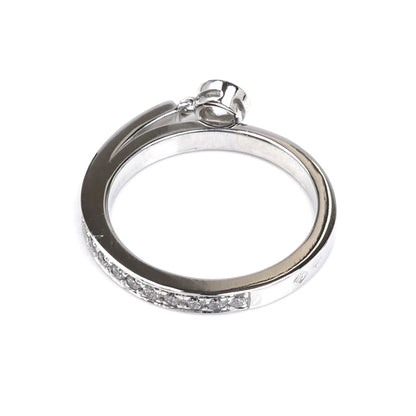 Chaumet ショーメ K18WG ホワイトゴールド フリソン リング・指輪 080605 ダイヤモンド 10.5号 51 4.0g レディース【中古】【美品】