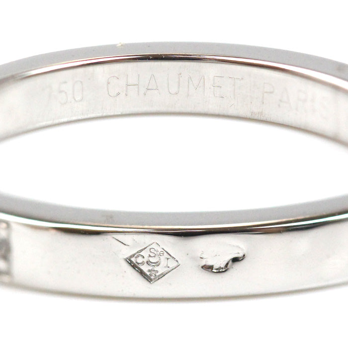 Chaumet ショーメ K18WG ホワイトゴールド フリソン リング・指輪 080605 ダイヤモンド 10.5号 51 4.0g レディース【中古】【美品】