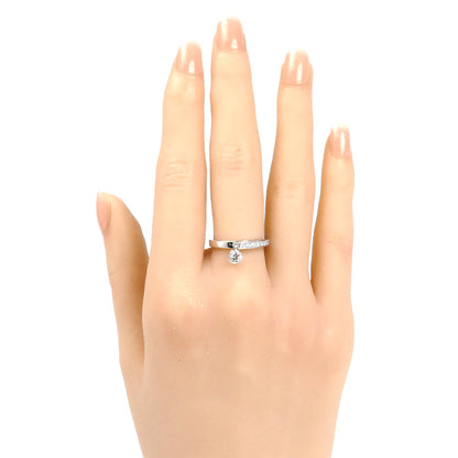 Chaumet ショーメ K18WG ホワイトゴールド フリソン リング・指輪 080605 ダイヤモンド 10.5号 51 4.0g レディース【中古】【美品】