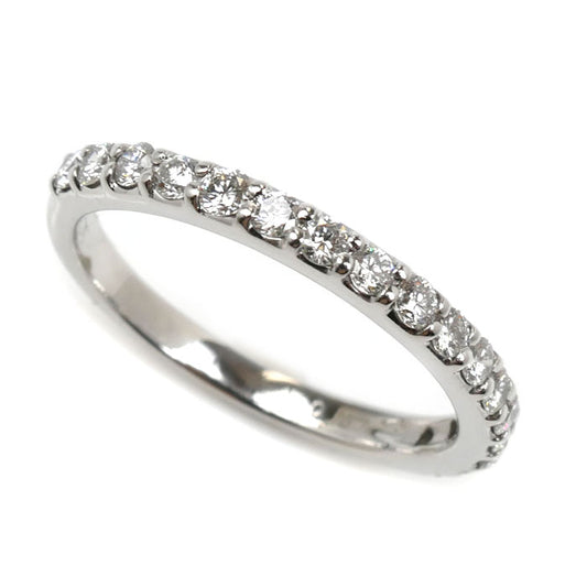 Ponte Vecchio ポンテヴェキオ K18WG ホワイトゴールド リング・指輪 ダイヤモンド0.37ct 8号 1.9g レディース【中古】【美品】