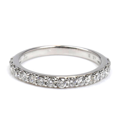 Ponte Vecchio ポンテヴェキオ K18WG ホワイトゴールド リング・指輪 ダイヤモンド0.37ct 8号 1.9g レディース【中古】【美品】