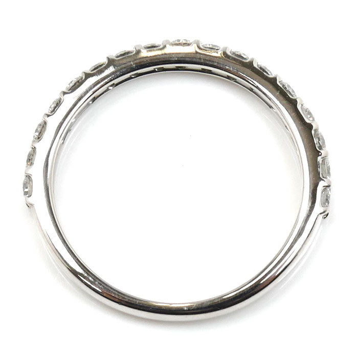 Ponte Vecchio ポンテヴェキオ K18WG ホワイトゴールド リング・指輪 ダイヤモンド0.37ct 8号 1.9g レディース【中古】【美品】