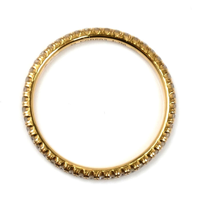 CARTIER カルティエ K18YG イエローゴールド エタンセル リング・指輪 B4210548 ダイヤモンド 8号 48 1.0g レディース【中古】