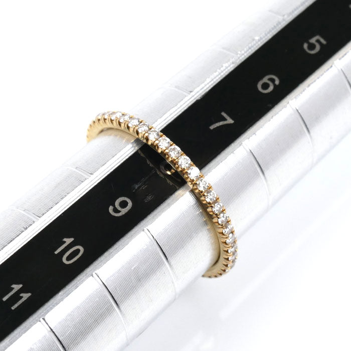 CARTIER カルティエ K18YG イエローゴールド エタンセル リング・指輪 B4210548 ダイヤモンド 8号 48 1.0g レディース【中古】