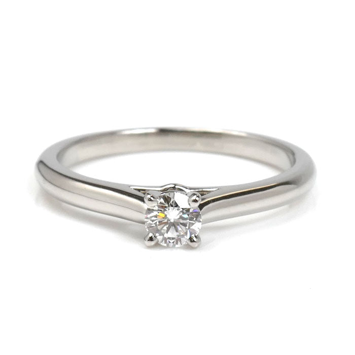CARTIER カルティエ Pt950プラチナ ソリテール リング・指輪 N4222252 ダイヤモンド0.21ct 11.5号 52 3.6g レディース【中古】【美品】