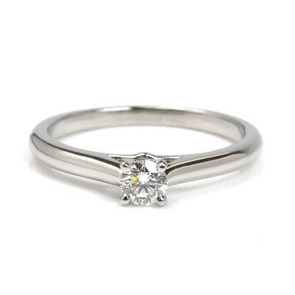 CARTIER カルティエ Pt950プラチナ ソリテール リング・指輪 N4222252 ダイヤモンド0.21ct 11.5号 52 3.6g レディース【中古】【美品】