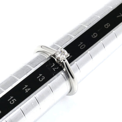 CARTIER カルティエ Pt950プラチナ ソリテール リング・指輪 N4222252 ダイヤモンド0.21ct 11.5号 52 3.6g レディース【中古】【美品】